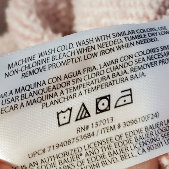 Eddie Bauer Women's Soft Pink Jacket Size XL - Picture 9 of 10